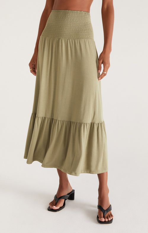 Z Supply Sadie Covertible Skirt | Olive Branch