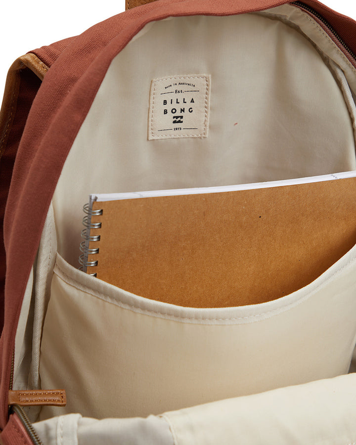 Billabong Home Abroad Backpack (Womens) | Dark Chino