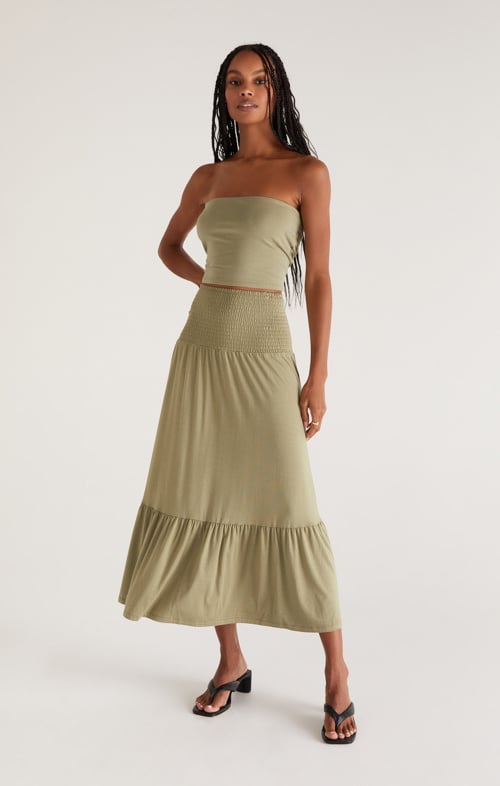 Z Supply Sadie Covertible Skirt | Olive Branch