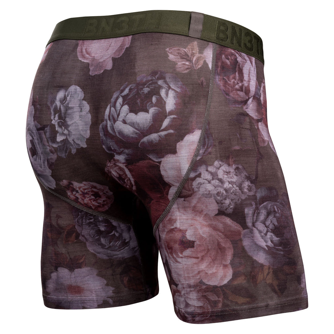 Bn3Th Classic Icon Boxer Brief Print | Vintage Rose-Heather Duffle