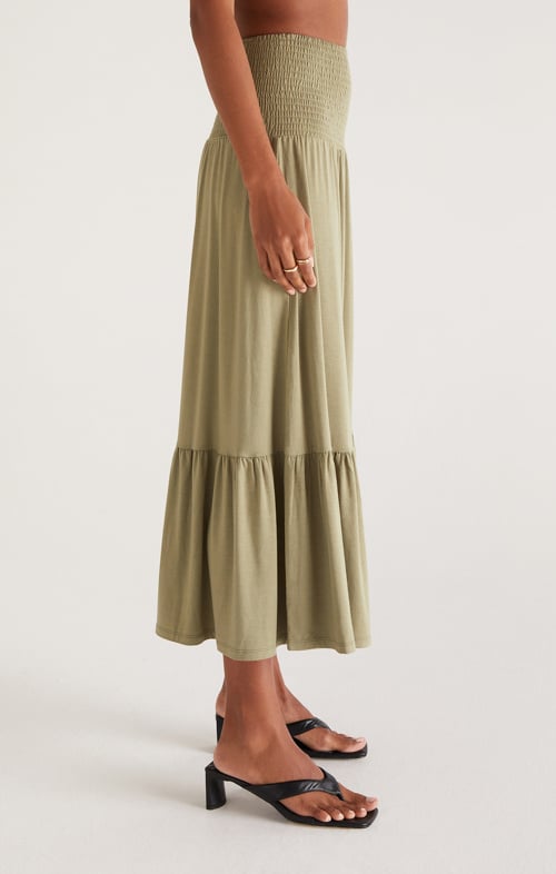 Z Supply Sadie Covertible Skirt | Olive Branch