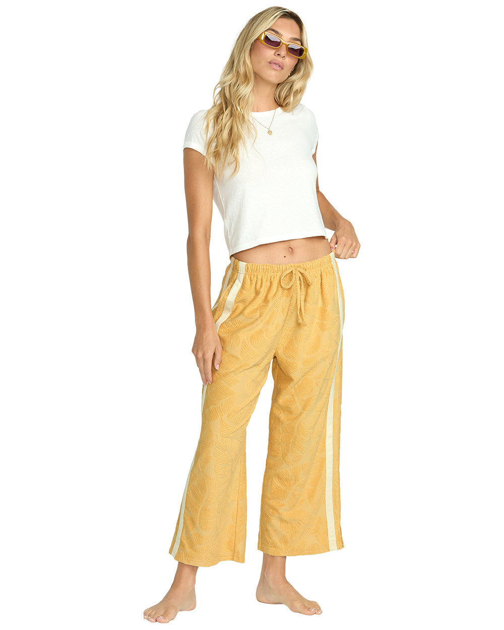 Billabong Sun Palm Terry Pant (Womens) | Wheat