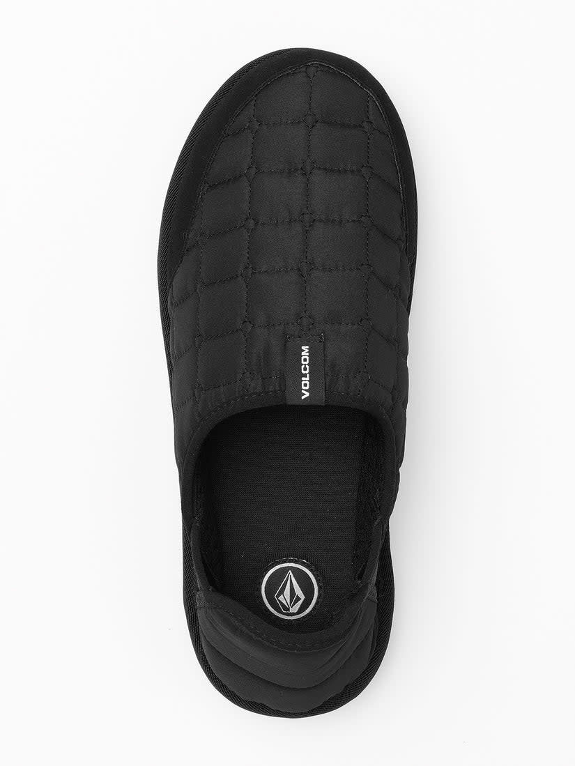 Volcom Recliner Slipper (Mens) | Black/White