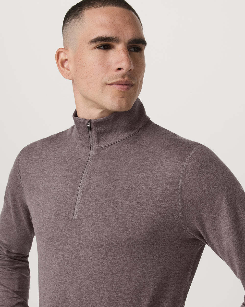 Vuori Ponto 1/2 Zip Mock Neck (Men&
