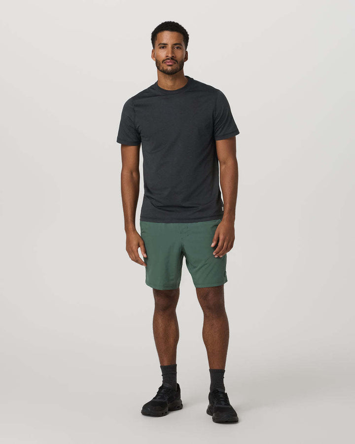 Vuori Kore Short Lined 7" (Mens) | Agate Green Tonal