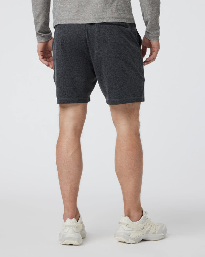 Vuori Ponto Short (Mens) | Charcoal Heather