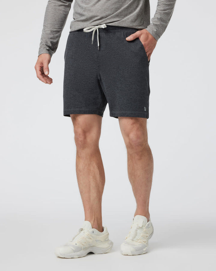Vuori Ponto Short (Mens) | Charcoal Heather