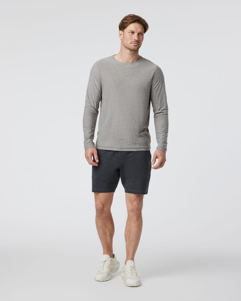 Vuori Ponto Short (Mens) | Charcoal Heather