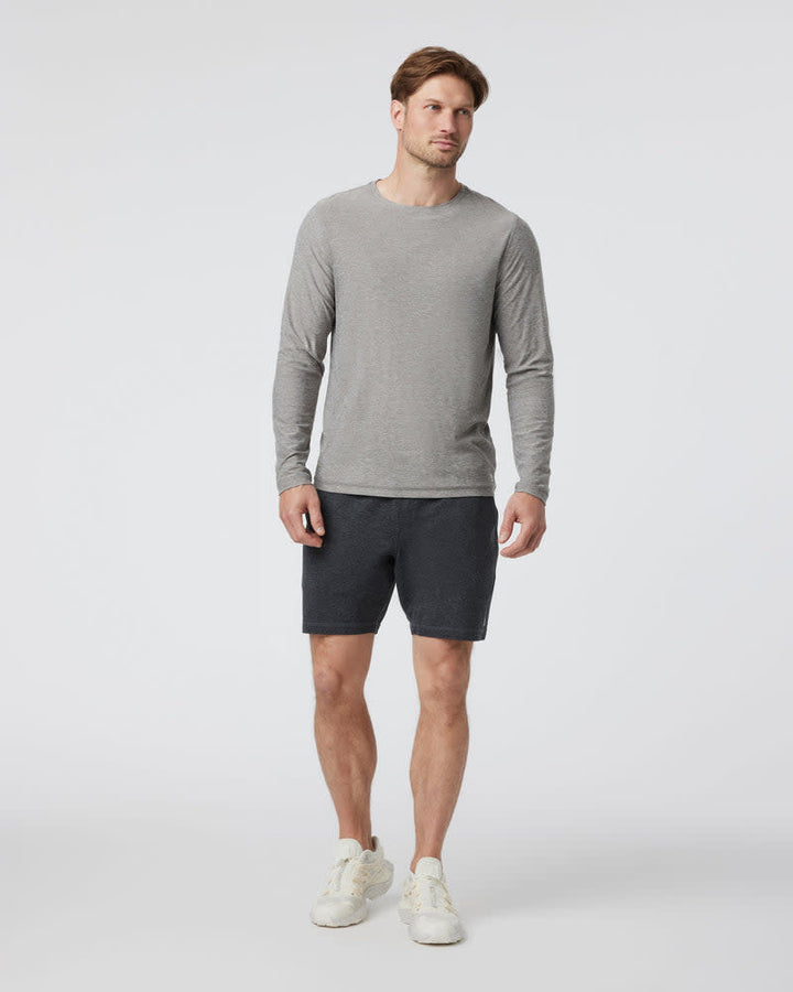 Vuori Ponto Short (Mens) | Charcoal Heather