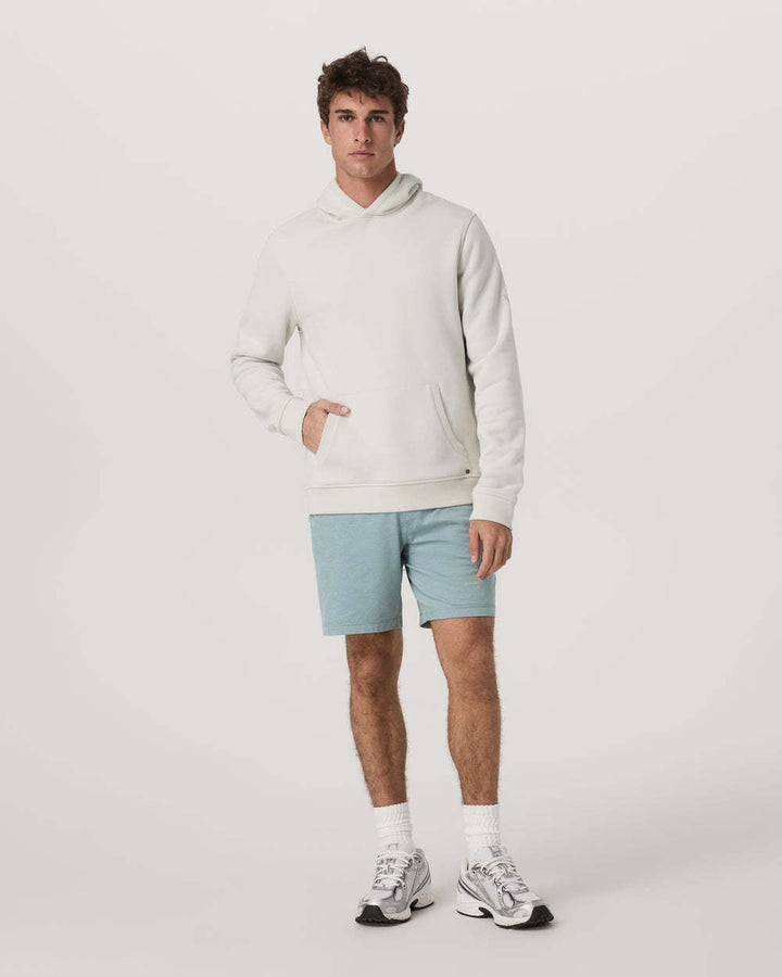 Vuori Ponto Performance Short 7" (Mens) | Misty Blue Heather