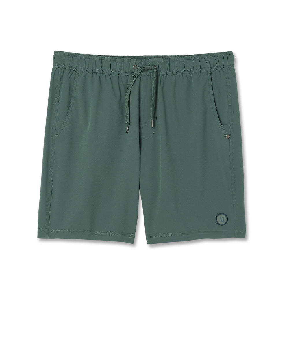 Vuori Kore Short Lined 7" (Mens) | Agate Green Tonal