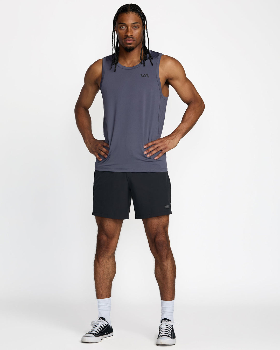 RVCA Sport Vent Short Sleeve (Men&