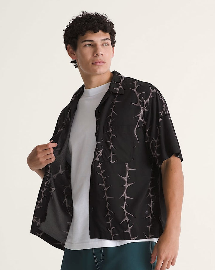 Vans Van Doren Printed Camp Short Sleeve Shirt (Men&