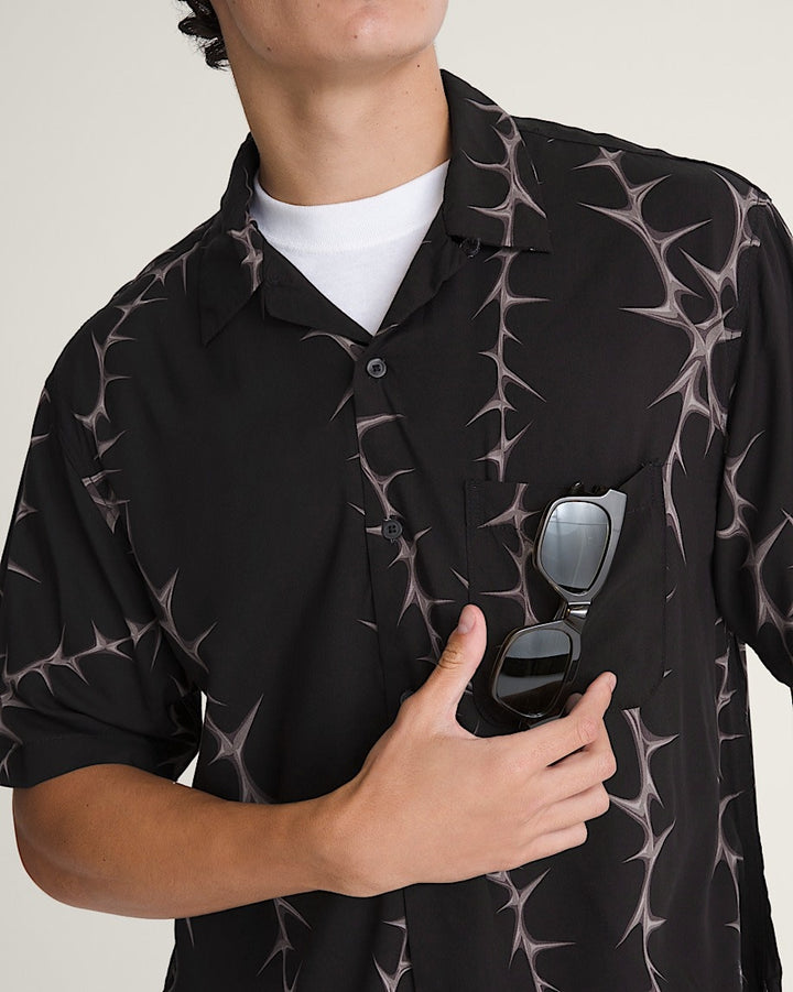 Vans Van Doren Printed Camp Short Sleeve Shirt (Men&