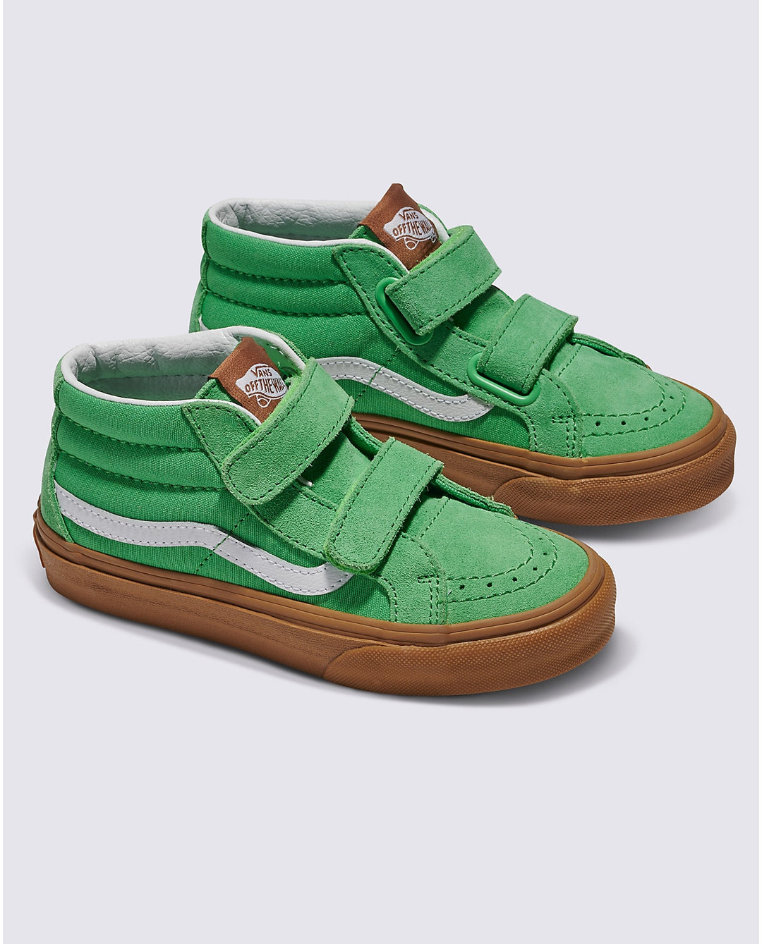 Vans Sk8-Mid Reissue Velcro (Youth) | Gum Green
