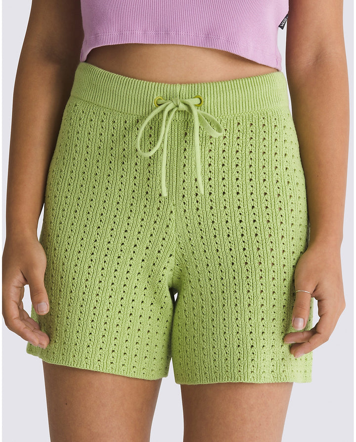 Vans Womens Morrison Sweater Short | Leaf Green