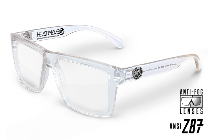 Heatwave Vise Z87 Vapor Clear | Clear Anti-Fog Lens