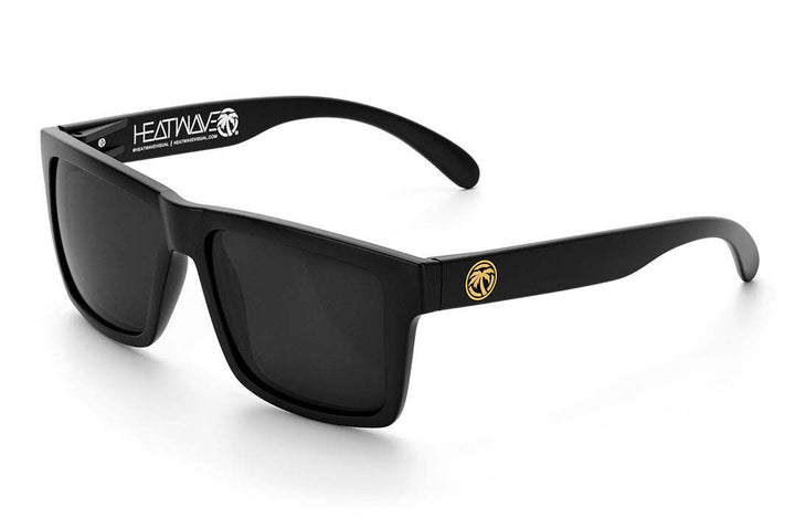 Heatwave Vise Z87 Black w/ Gold Emblem | Black Polarized