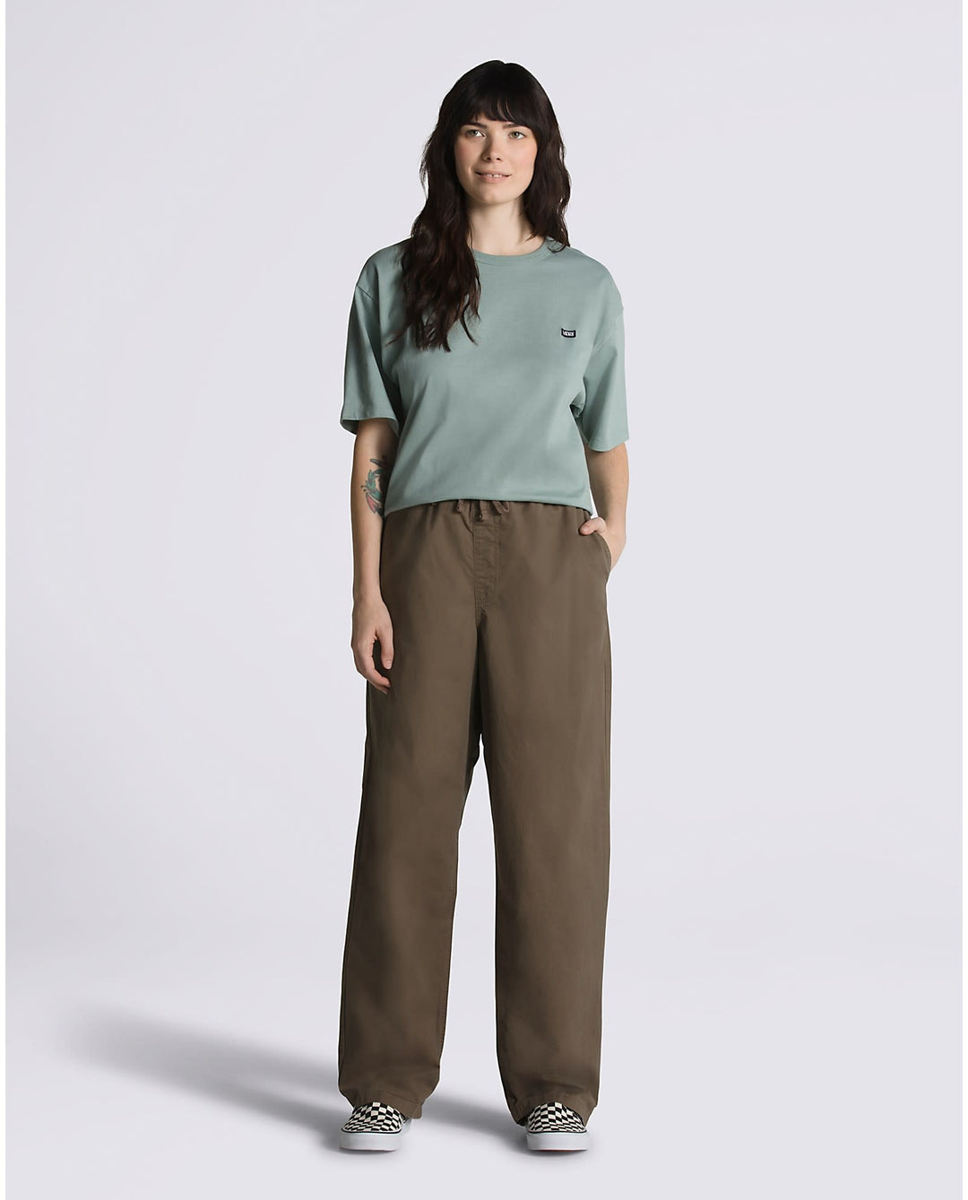 Vans Range Baggy Tapered Elastic Waist Pant (Mens) | Canteen