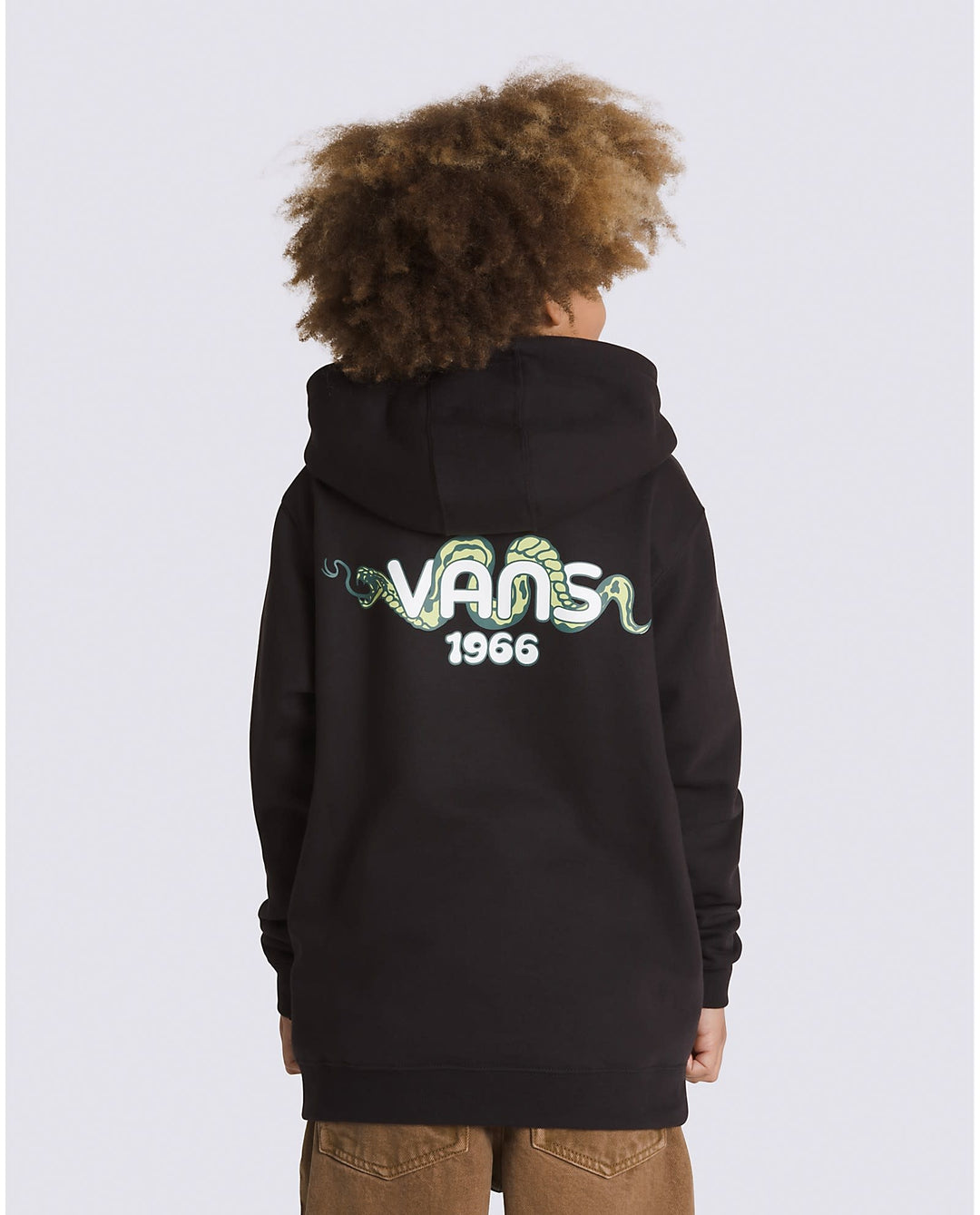 Vans Snake Style Zip Hoodie (Youth) | Black