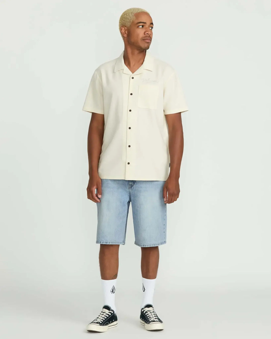 Volcom Billow Denim Short (Mens) | Dry Vintage