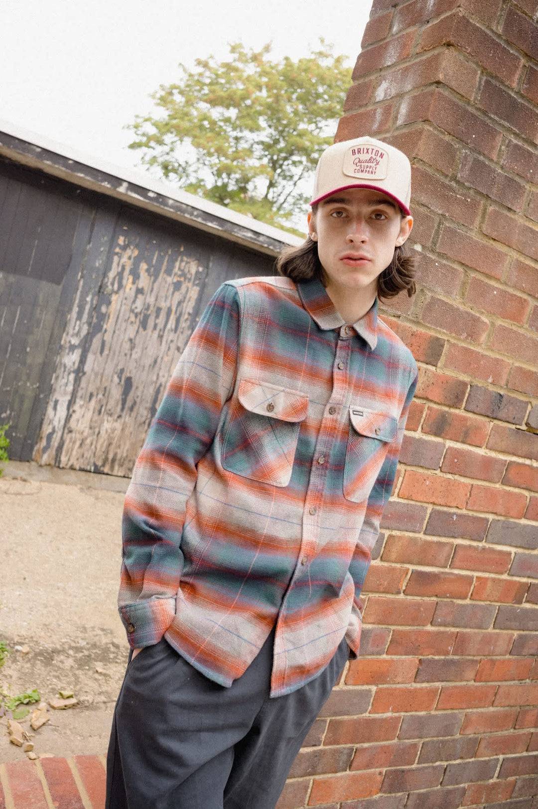 Brixton Mens Hubal C Mp Trucker Hat