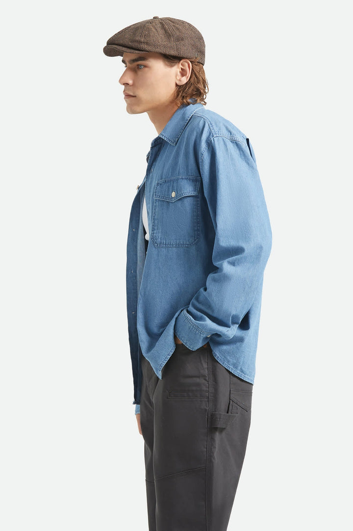Brixton Waylon Lightweight Overshirt (Men&