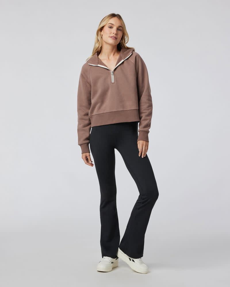 Vuori Halo Slim Flare (Womens) | Black Heather