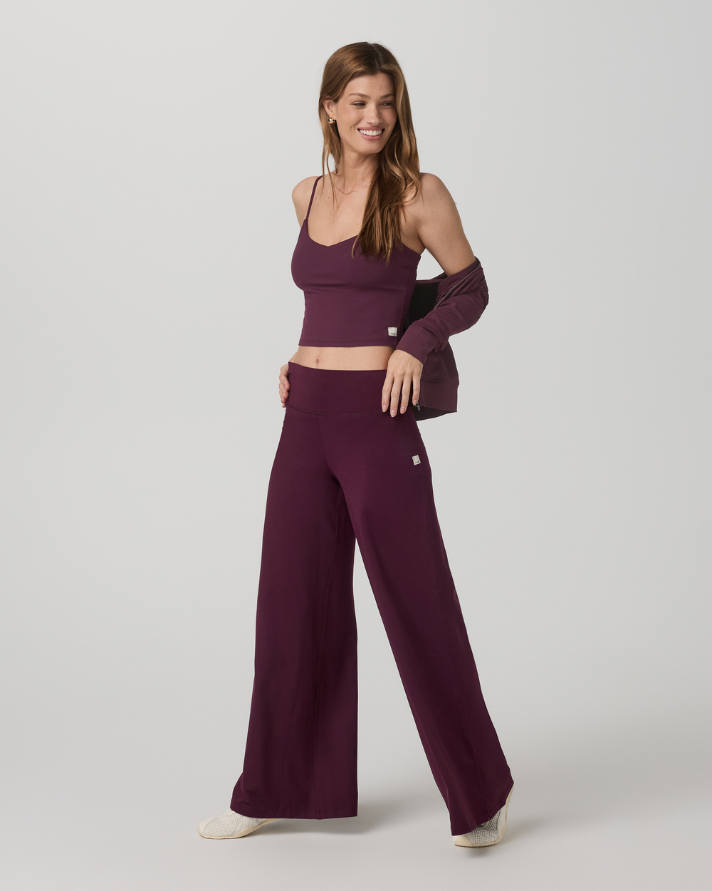 Vuori Allthefeels Cami (Womens) | Cerise