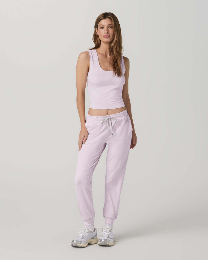 Vuori Performance Jogger (Womens) | Lilac Breeze Htr