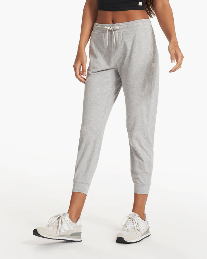 Vuori Performance Jogger (Womens) | Pale Grey Heather