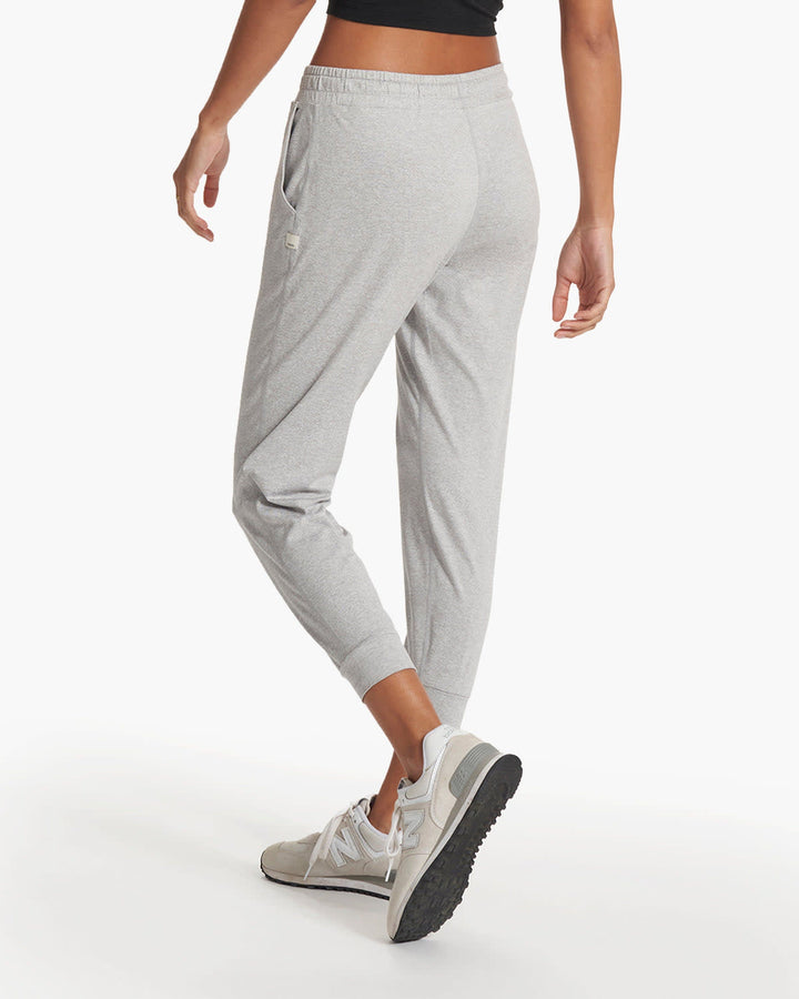 Vuori Performance Jogger (Womens) | Pale Grey Heather