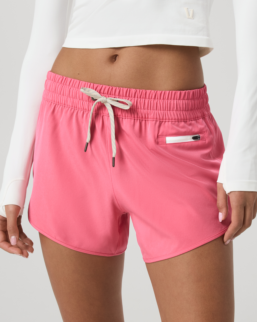 Vuori Clementine 2.0 Short 4" (Womens) | Sunset Pink