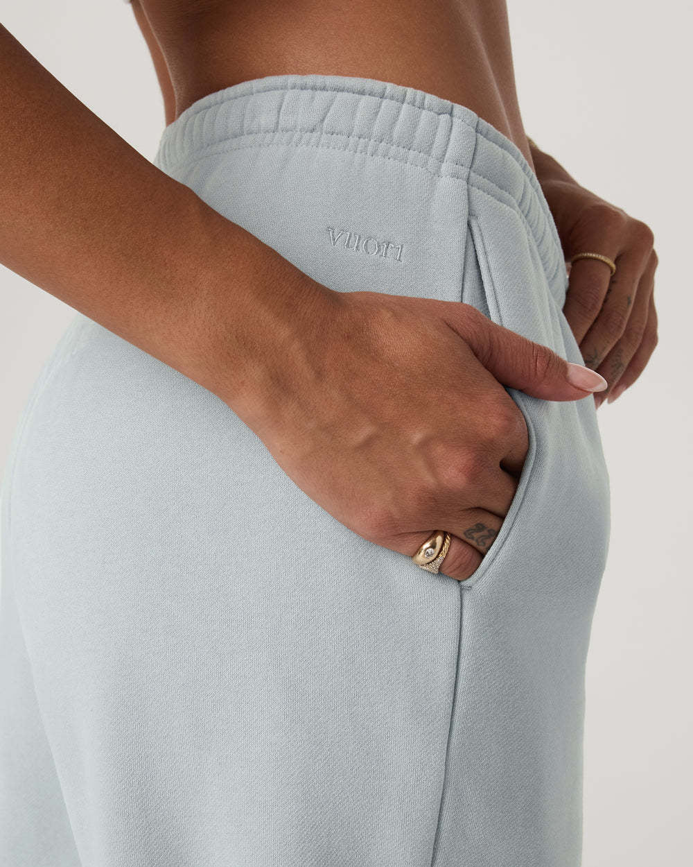 Vuori Restore Sweatpant (Womens) | Blue Haze