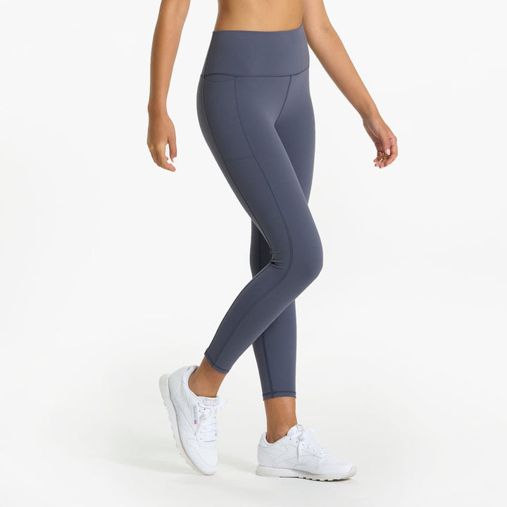 Vuori Womens Studio Pocket Legging | Azure