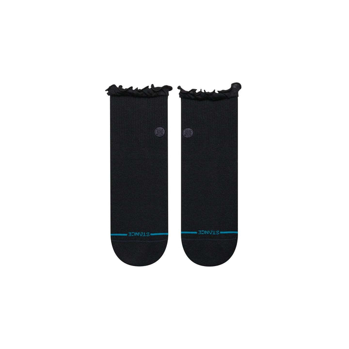 Stance Ruffle Icon Qtr (Womens) | Black