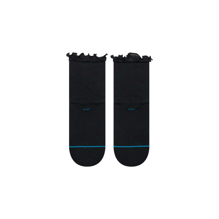 Stance Ruffle Icon Qtr (Womens) | Black