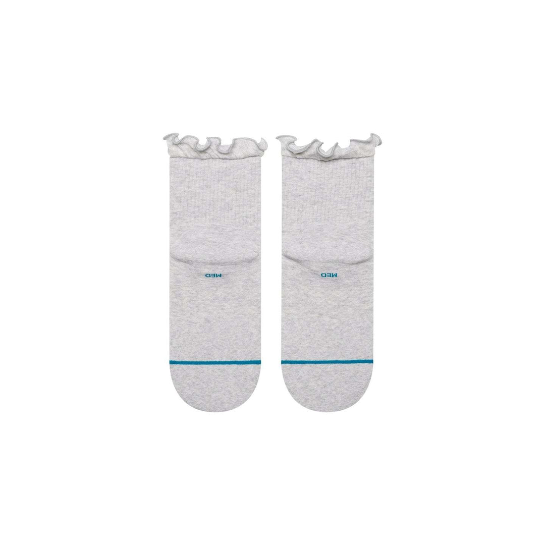 Stance Ruffle Icon Qtr (Womens) | Heather Grey