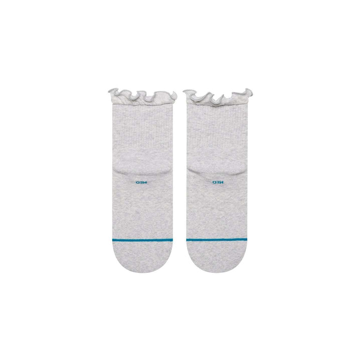 Stance Ruffle Icon Qtr (Womens) | Heather Grey