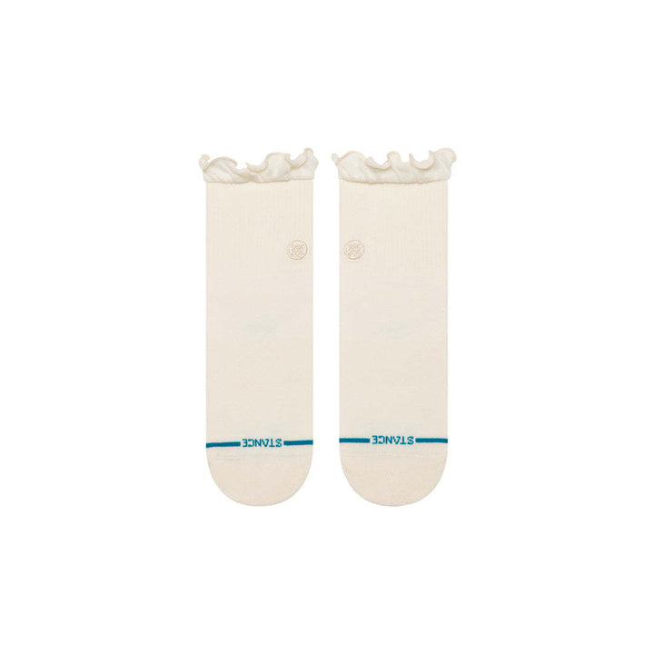 Stance Ruffle Icon Quarter (Womens) | Ivory