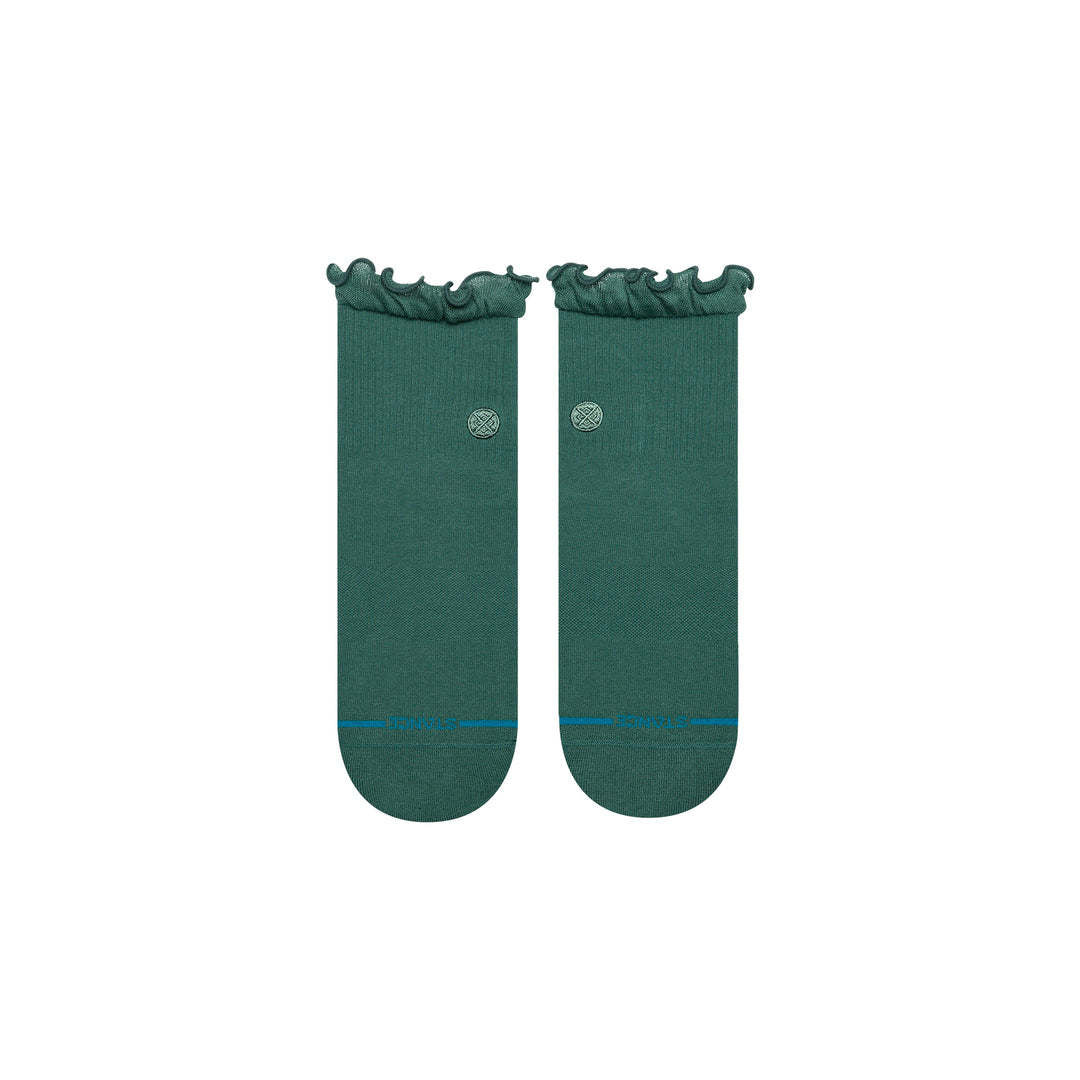 Stance Ruffle Icon Quarter (Womens) | Teal
