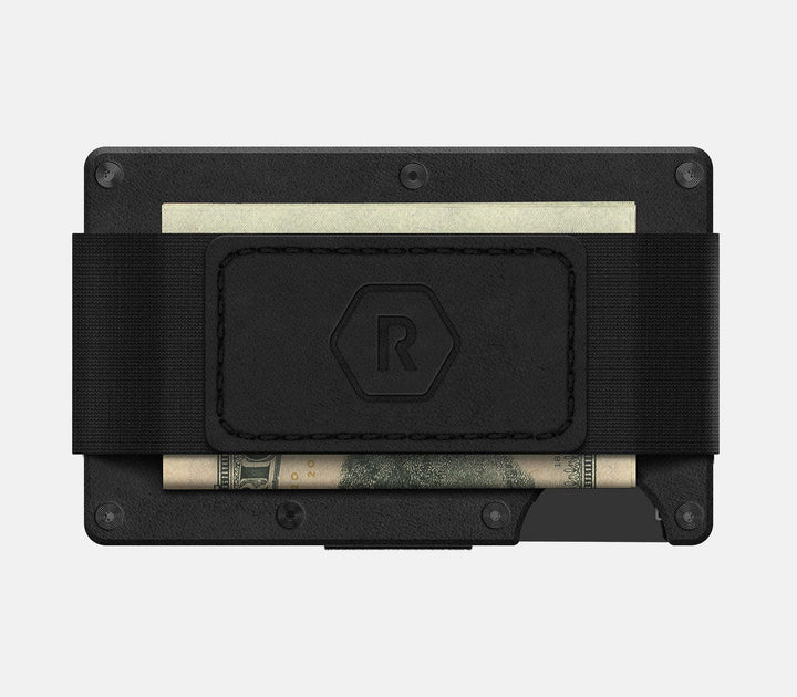 Ridge Aluminum - Cash Strap | Midnight Black Leather