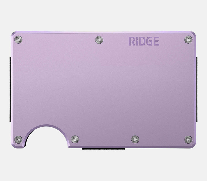 Ridge Aluminum - Money Clip | Lavender