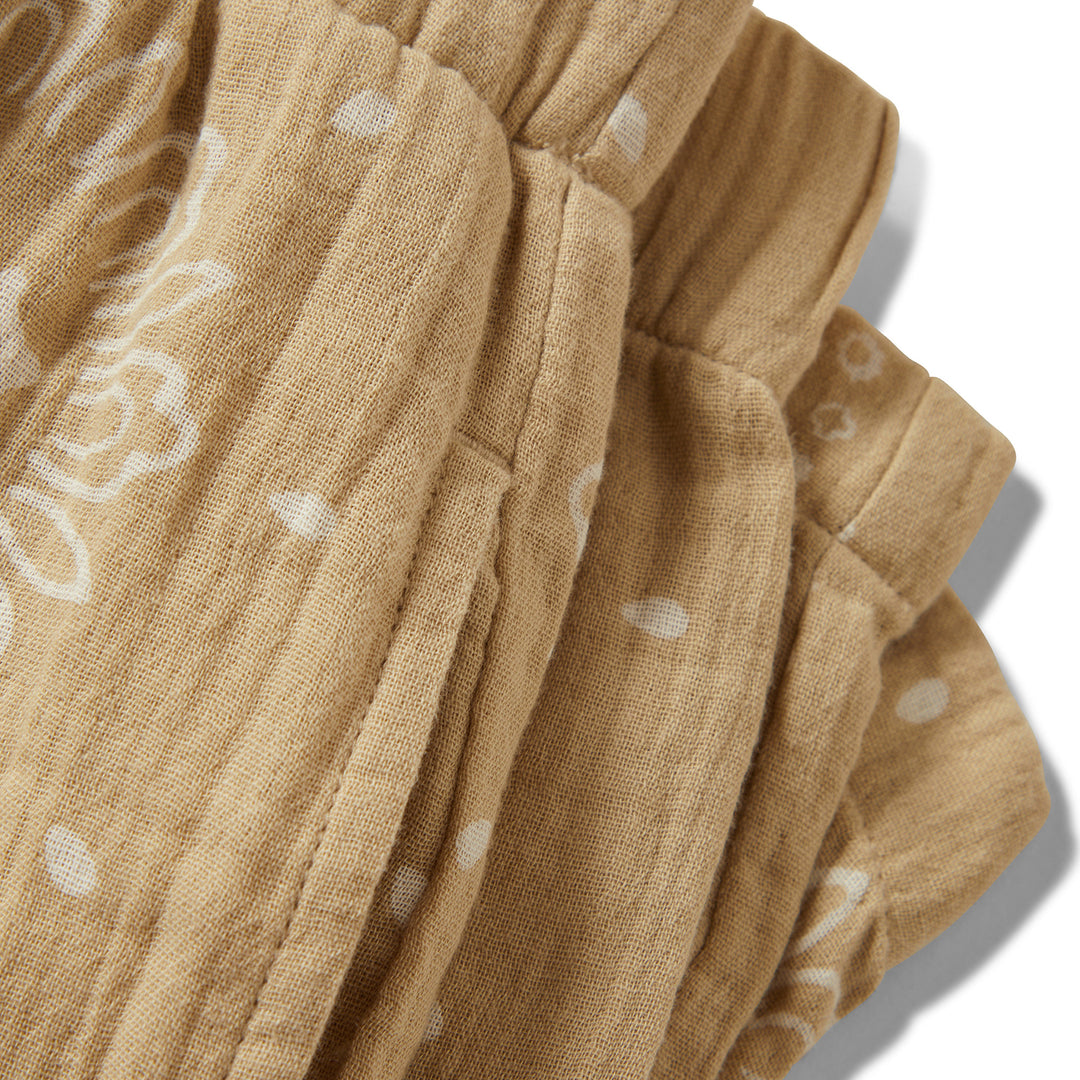 Brixton Wandering Short (Womens) | Pale Khaki Bandana