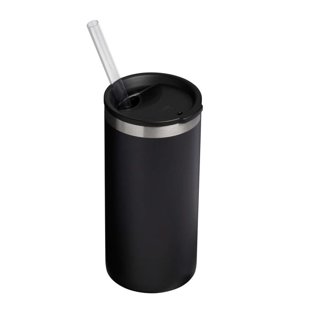 Stanley The Everyday Tall Can Cooler Cup 15 Oz | Black 2.0