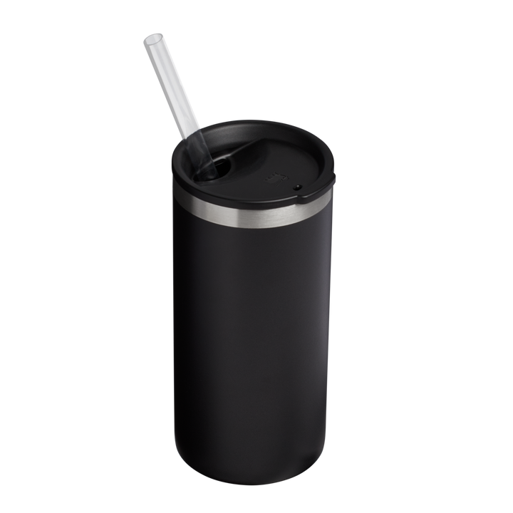 Stanley The Everyday Tall Can Cooler Cup 15 Oz | Black 2.0