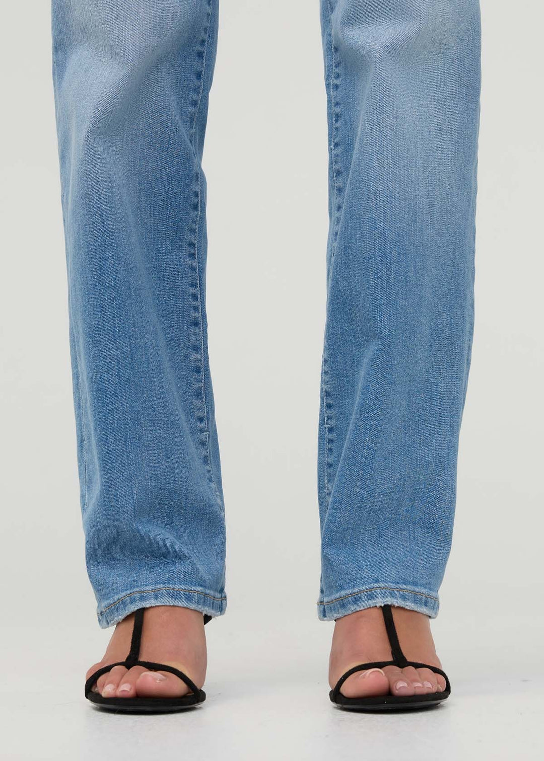 Duer Perf Denim+ High Rise Straight (Womens) | Current