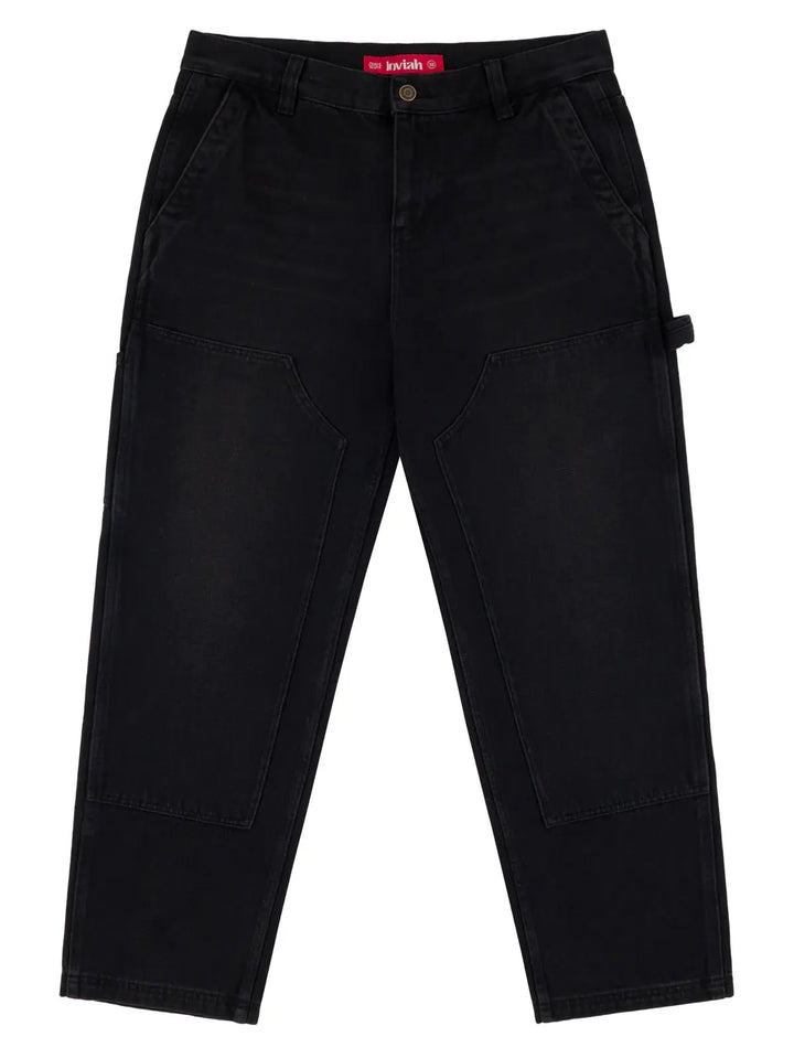 Loviah Work Denim Sand Blasted | Dirty Wash Black Fade 34