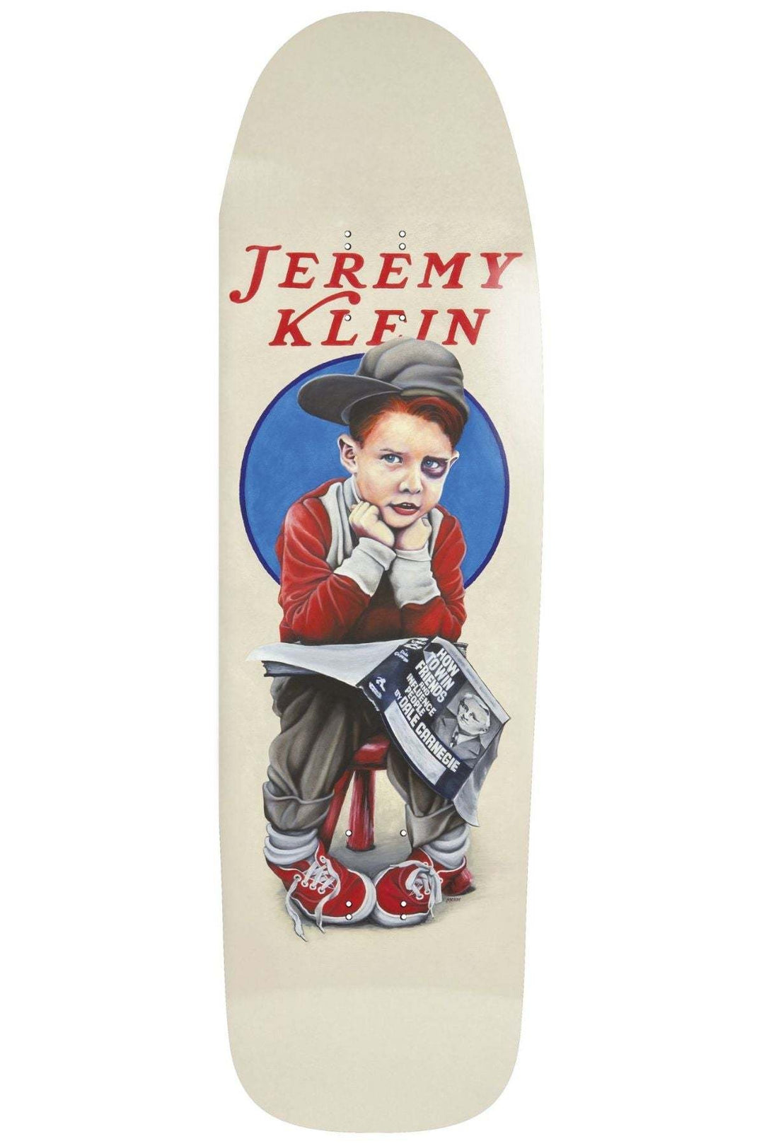 World Jeremy Klein Black Eye Kid Ex7 Slick Deck