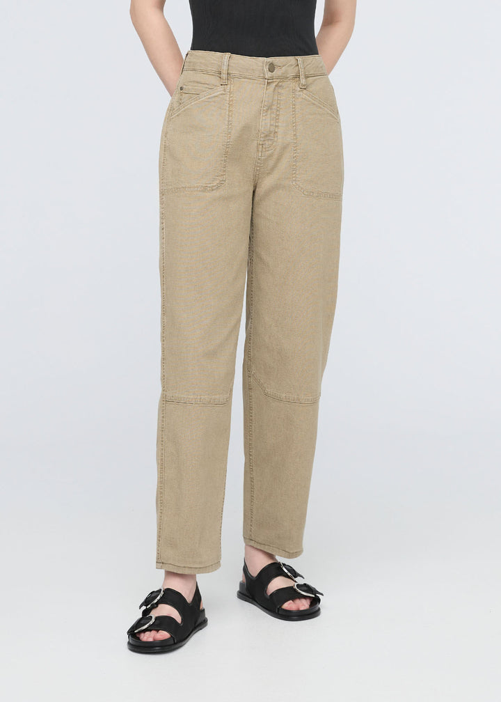 Duer Stretch Canvas Utility Pant (Womens) | Tan